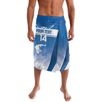 Custom Greece Football Lavalava Go Ethniki Coat Of Arms Style