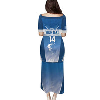 Custom Greece Football Puletasi Go Ethniki Coat Of Arms Style