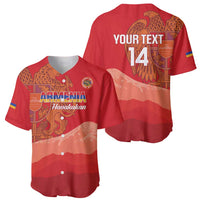 Custom Armenia Football Baseball Jersey Come On Havakakan