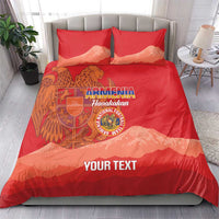 Custom Armenia Football Bedding Set Come On Havakakan