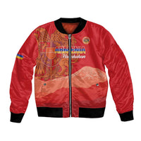 Custom Armenia Football Bomber Jacket Come On Havakakan