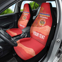 Custom Armenia Football Car Seat Cover Come On Havakakan