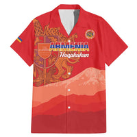Custom Armenia Football Family Matching Mermaid Dress and Hawaiian Shirt Come On Havakakan