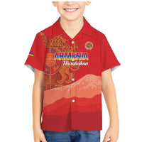 Custom Armenia Football Family Matching Mermaid Dress and Hawaiian Shirt Come On Havakakan