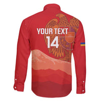 Custom Armenia Football Family Matching Puletasi and Hawaiian Shirt Come On Havakakan
