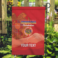 Custom Armenia Football Garden Flag Come On Havakakan