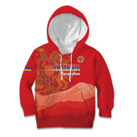 Custom Armenia Football Kid Hoodie Come On Havakakan