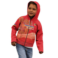 Custom Armenia Football Kid Hoodie Come On Havakakan