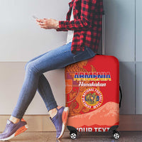 Custom Armenia Football Luggage Cover Come On Havakakan