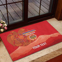 Custom Armenia Football Rubber Doormat Come On Havakakan