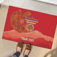 Custom Armenia Football Rubber Doormat Come On Havakakan