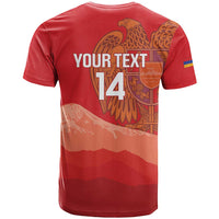 Custom Armenia Football T Shirt Come On Havakakan