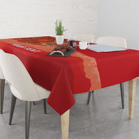 Custom Armenia Football Tablecloth Come On Havakakan