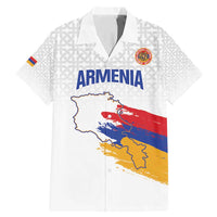 Custom Armenia Football Family Matching Mermaid Dress and Hawaiian Shirt Armenian Map Knot Pattern