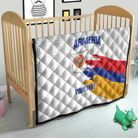 Custom Armenia Football Quilt Armenian Map Knot Pattern