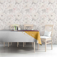 Custom Armenia Football Tablecloth Armenian Map Knot Pattern
