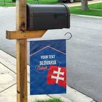 Custom Slovakia Football Garden Flag Come On Sokoli Falcon Pattern