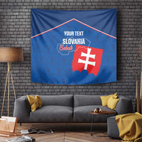 Custom Slovakia Football Tapestry Come On Sokoli Falcon Pattern