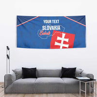 Custom Slovakia Football Tapestry Come On Sokoli Falcon Pattern