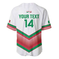 Custom Italy Football Baseball Jersey Go Gli Azzurri Italian Wolf