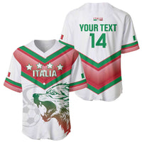 Custom Italy Football Baseball Jersey Go Gli Azzurri Italian Wolf