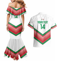 Custom Italy Football Couples Matching Mermaid Dress and Hawaiian Shirt Go Gli Azzurri Italian Wolf