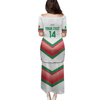 Custom Italy Football Family Matching Puletasi and Hawaiian Shirt Go Gli Azzurri Italian Wolf