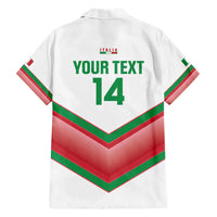 Custom Italy Football Family Matching Short Sleeve Bodycon Dress and Hawaiian Shirt Go Gli Azzurri Italian Wolf