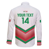 Custom Italy Football Family Matching Short Sleeve Bodycon Dress and Hawaiian Shirt Go Gli Azzurri Italian Wolf