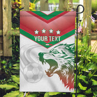 Custom Italy Football Garden Flag Go Gli Azzurri Italian Wolf