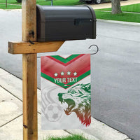 Custom Italy Football Garden Flag Go Gli Azzurri Italian Wolf