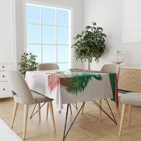 Custom Italy Football Tablecloth Go Gli Azzurri Italian Wolf