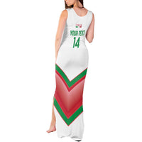 Custom Italy Football Tank Maxi Dress Go Gli Azzurri Italian Wolf