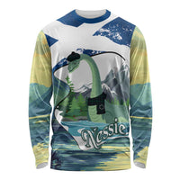 Personalised Nessie Scotland Long Sleeve Shirt Scottish Folklore Loch Ness Monster