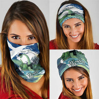 Personalised Nessie Scotland Neck Gaiter Scottish Folklore Loch Ness Monster
