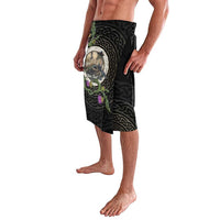 Personalised Loch Ness Monster Scotland Lavalava Nessie Bagpipe Scottish Thistle Celtic Knot
