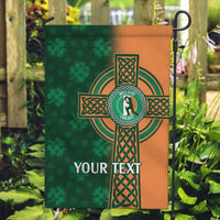 Custom Ireland Cricket Garden Flag 2024 Celtic Shamrock Go Champions - Wonder Print Shop