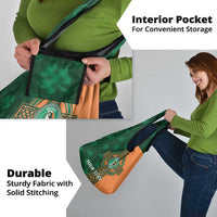 Custom Ireland Cricket Grocery Bag Celtic Shamrock Go Champions