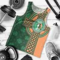 Custom Ireland Cricket Men Tank Top 2024 Celtic Shamrock Go Champions - Wonder Print Shop