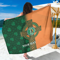 Custom Ireland Cricket Sarong 2024 Celtic Shamrock Go Champions - Wonder Print Shop