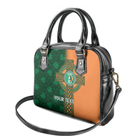 Custom Ireland Cricket Shoulder Handbag 2024 Celtic Shamrock Go Champions