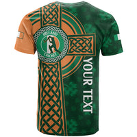 Custom Ireland Cricket T Shirt 2024 Celtic Shamrock Go Champions - Wonder Print Shop