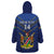 Custom Namibia Cricket Wearable Blanket Hoodie 2024 Go Eagles African Pattern