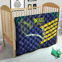 Custom Brazil Football Quilt Summer 2024 Go Champions Selecao - Wonder Print Shop