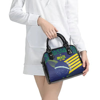 Custom Brazil Football Shoulder Handbag Summer 2024 Olympic Go Champions Selecao