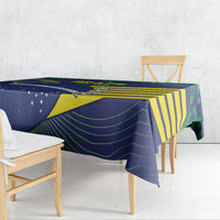 Custom Brazil Football Tablecloth Summer 2024 Go Champions Selecao - Wonder Print Shop