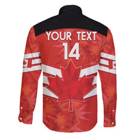 Custom Canada Soccer Family Matching Off Shoulder Maxi Dress and Hawaiian Shirt Summer 2024 Go Champions Canucks - Wonder Print Shop