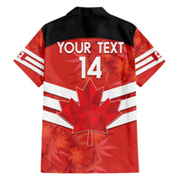 Custom Canada Soccer Family Matching Short Sleeve Bodycon Dress and Hawaiian Shirt Summer 2024 Go Champions Canucks - Wonder Print Shop