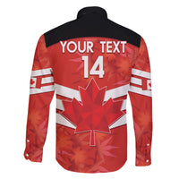 Custom Canada Soccer Family Matching Short Sleeve Bodycon Dress and Hawaiian Shirt Summer 2024 Go Champions Canucks - Wonder Print Shop