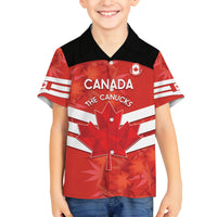 Custom Canada Soccer Family Matching Tank Maxi Dress and Hawaiian Shirt Summer 2024 Go Champions Canucks - Wonder Print Shop